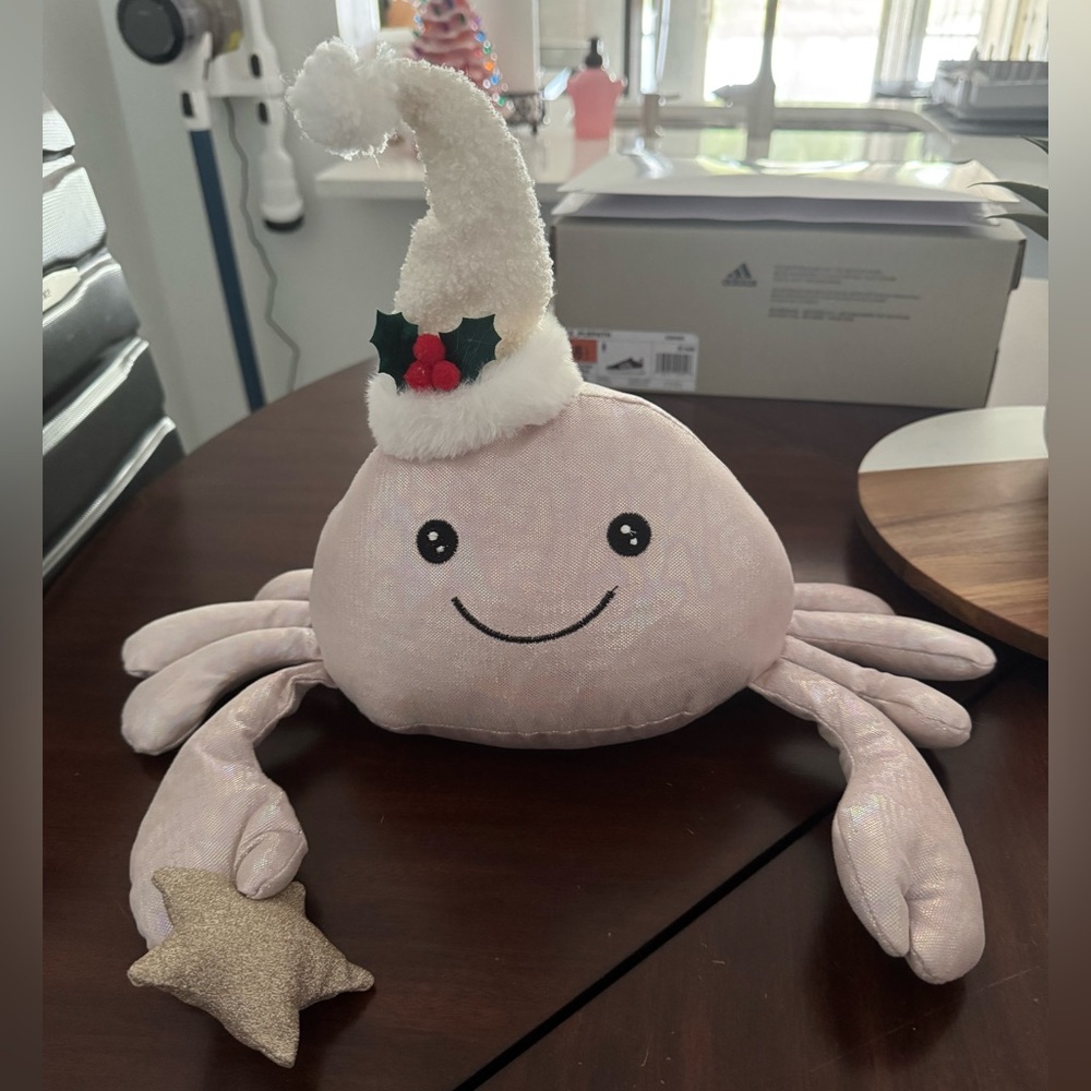 NWOT holiday pink crab